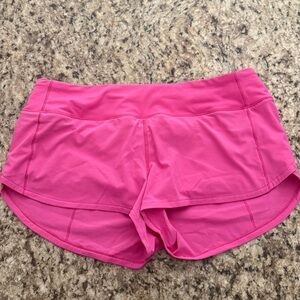 Lululemon speed up shorts 2.5